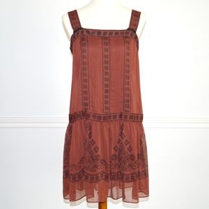 Max & Cleo Flapper Lauren Dress in Sable
